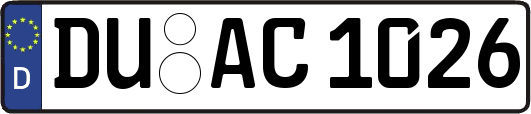 DU-AC1026
