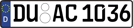 DU-AC1036