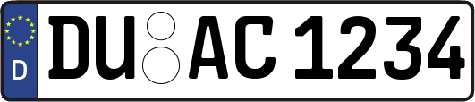 DU-AC1234