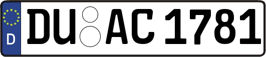DU-AC1781