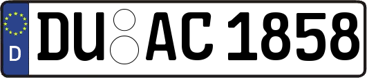 DU-AC1858