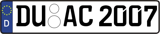 DU-AC2007