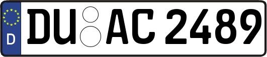 DU-AC2489