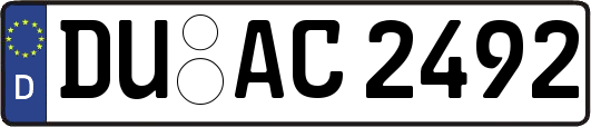 DU-AC2492