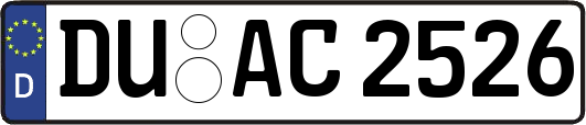 DU-AC2526