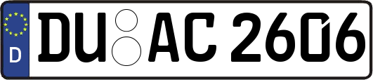DU-AC2606