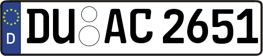 DU-AC2651