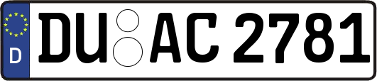 DU-AC2781