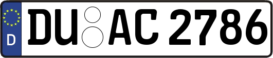 DU-AC2786