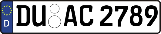 DU-AC2789