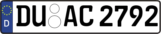 DU-AC2792
