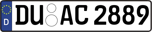 DU-AC2889