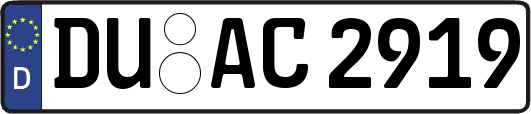 DU-AC2919