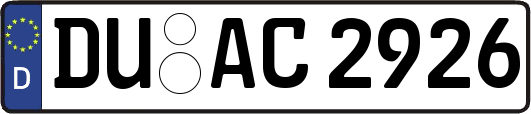 DU-AC2926