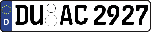 DU-AC2927