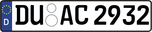DU-AC2932