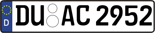 DU-AC2952