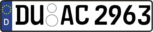 DU-AC2963