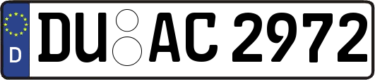 DU-AC2972