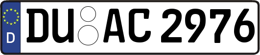 DU-AC2976