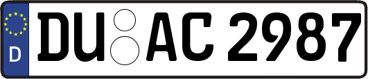 DU-AC2987