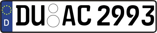 DU-AC2993