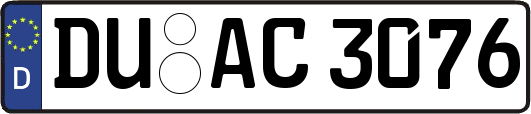 DU-AC3076