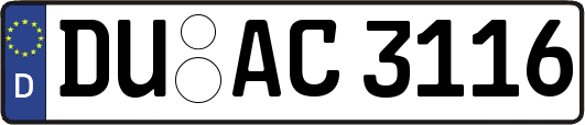 DU-AC3116