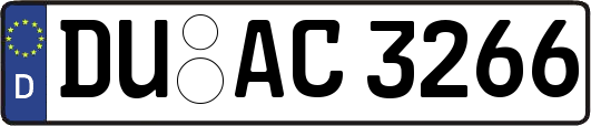 DU-AC3266