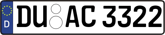 DU-AC3322
