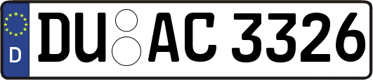 DU-AC3326