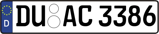 DU-AC3386