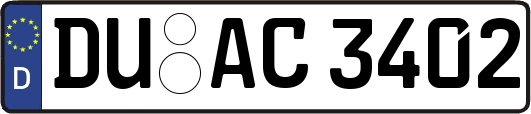 DU-AC3402