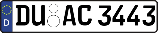 DU-AC3443