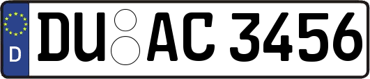 DU-AC3456