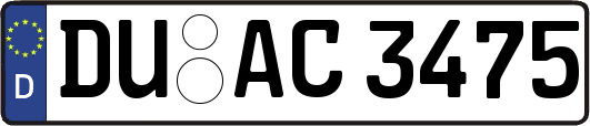DU-AC3475
