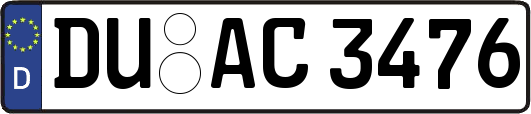 DU-AC3476