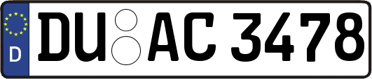 DU-AC3478