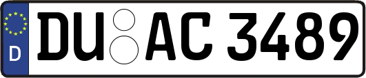 DU-AC3489
