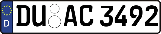 DU-AC3492