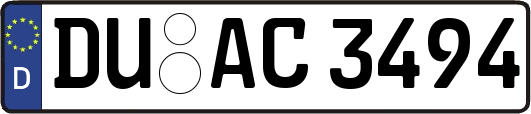 DU-AC3494