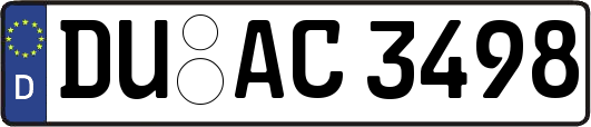 DU-AC3498