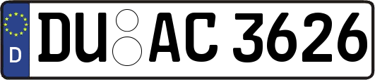 DU-AC3626