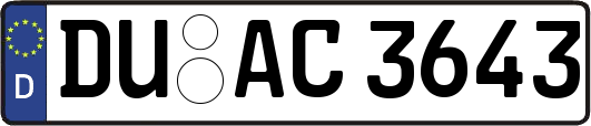 DU-AC3643