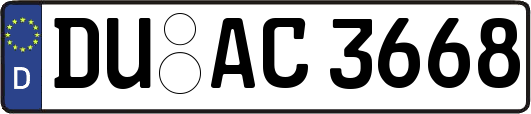 DU-AC3668
