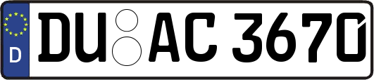 DU-AC3670