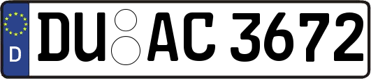 DU-AC3672
