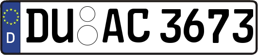 DU-AC3673