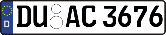 DU-AC3676