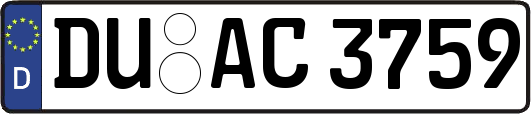 DU-AC3759